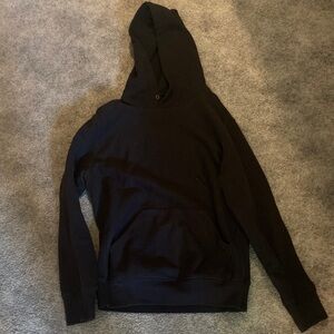 J Crew Men’s Heavyweight Black Hoodie Sweater